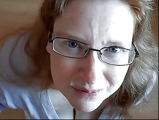 Beeg Curly_Dreams Sprayed all over the glasses amateur bbw
